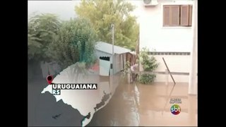 Chuvas afetam mais de 2000 famílias no Rio Grande do Sul