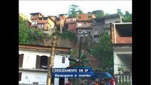 Deslizamento de terra deixa quatro mortos na Grande São Paulo