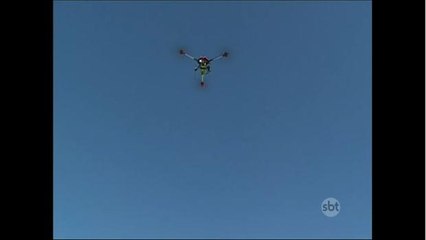 Bombeiros testam drone para resgates em praias do Rio de Janeiro