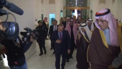 Dışişleri Bakanı Çavuşoğlu, Suudi Mevkidaşı Adel Al-Jubeir ile Görüştü