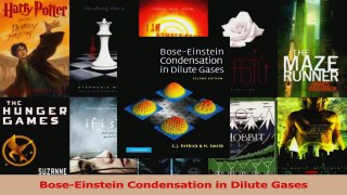 Read  BoseEinstein Condensation in Dilute Gases PDF Free