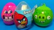 ANGRY BIRDS surprise egg Nickelodeon SpongeBob surprise egg Angry Birds egg surprise spray