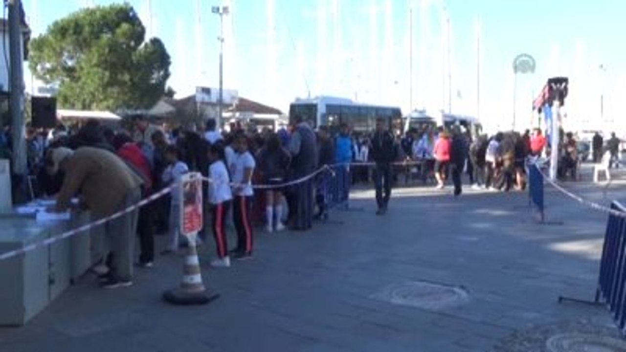 Bodrum'da Atatürk Yol Koşusu Yapıldı