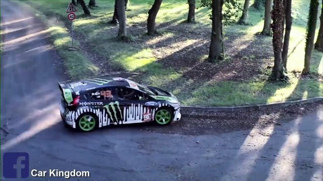 Ken Block is amazing! Rally car drifting
