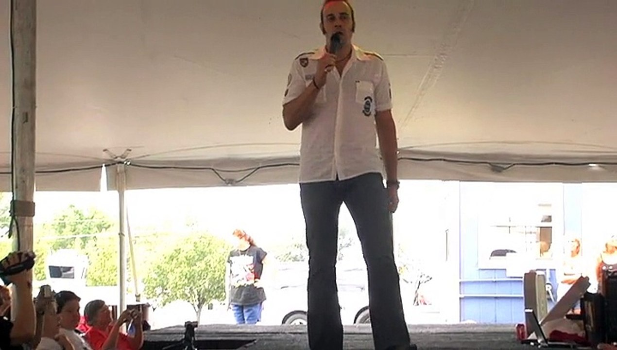 Mario Kombou sings 'Until it's Time For You To Go' Elvis Week 2011