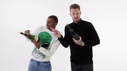 Comment sabrer une bouteille de champagne avec un couteau à beurre ?