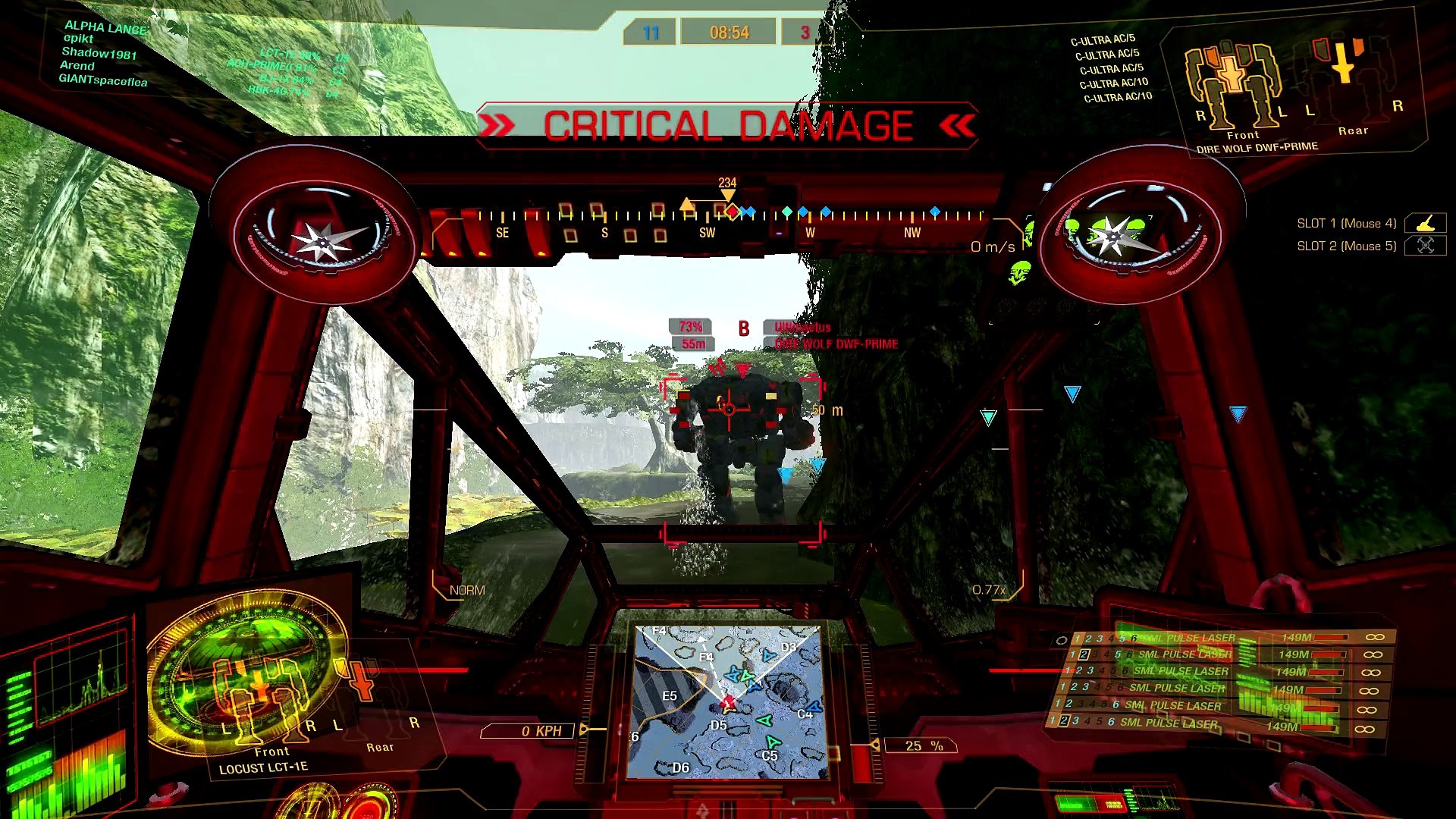 ⁣Situational awareness (MWO educational frag-movie)