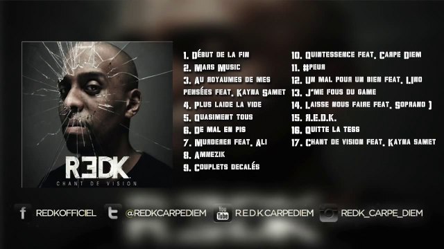 R.E.D.K. feat Kayna Samet - Au royaume de mes pensées - (son officiel)