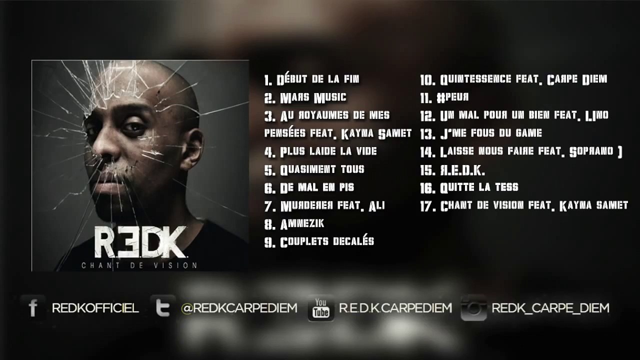 R.E.D.K. - Je me fou du game - (son officiel)
