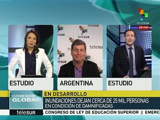 Seguirán las malas condiciones climáticas en Argentina
