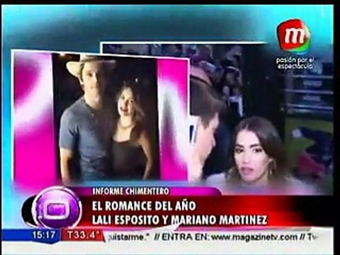 ¡El romance del año! Lali Espósito y Mariano Martinez