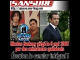 SARKOZY PIÉGÉ PAR DES ANIMATEURS QUÉBÉCOIS