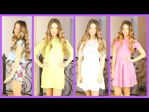 ✽ Яркие ВЕСЕННИЕ покупки | ПОКУПКИ одежды | HAUL ✽