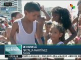 Venezolanos pasan sus vacaciones en familia en las playas