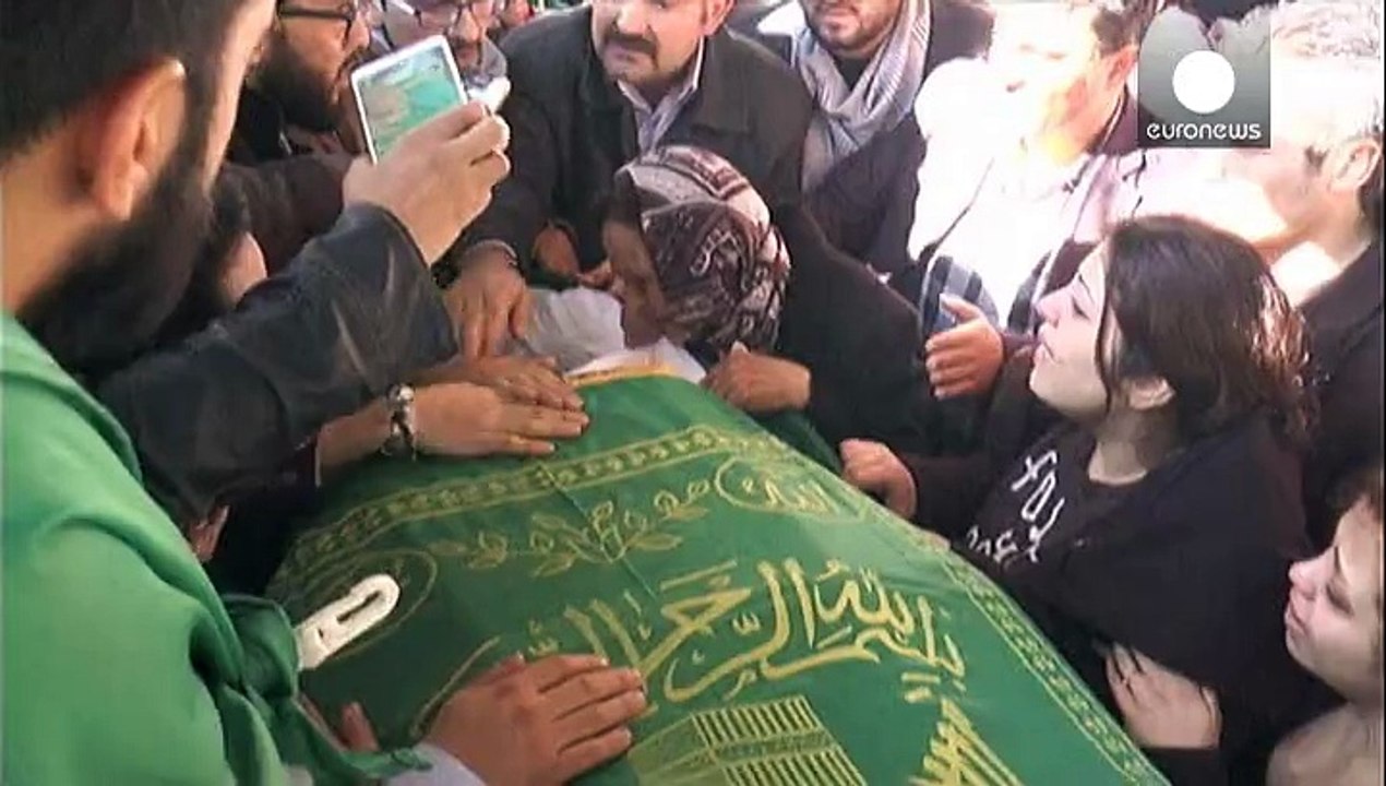 Erschossener syrischer journalist bestattet