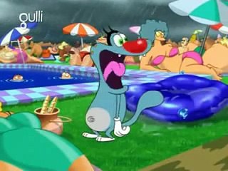 Oggy and the Cockroaches - S02E16 - Life&#39;s A Beach.flv