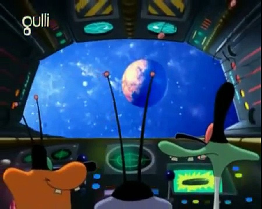 oggy et les cafards en fran?ais-de l'espace