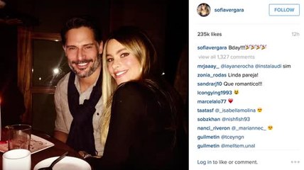 Sofia Vergara Celebrates Joe Manganiello's 39th Birthday