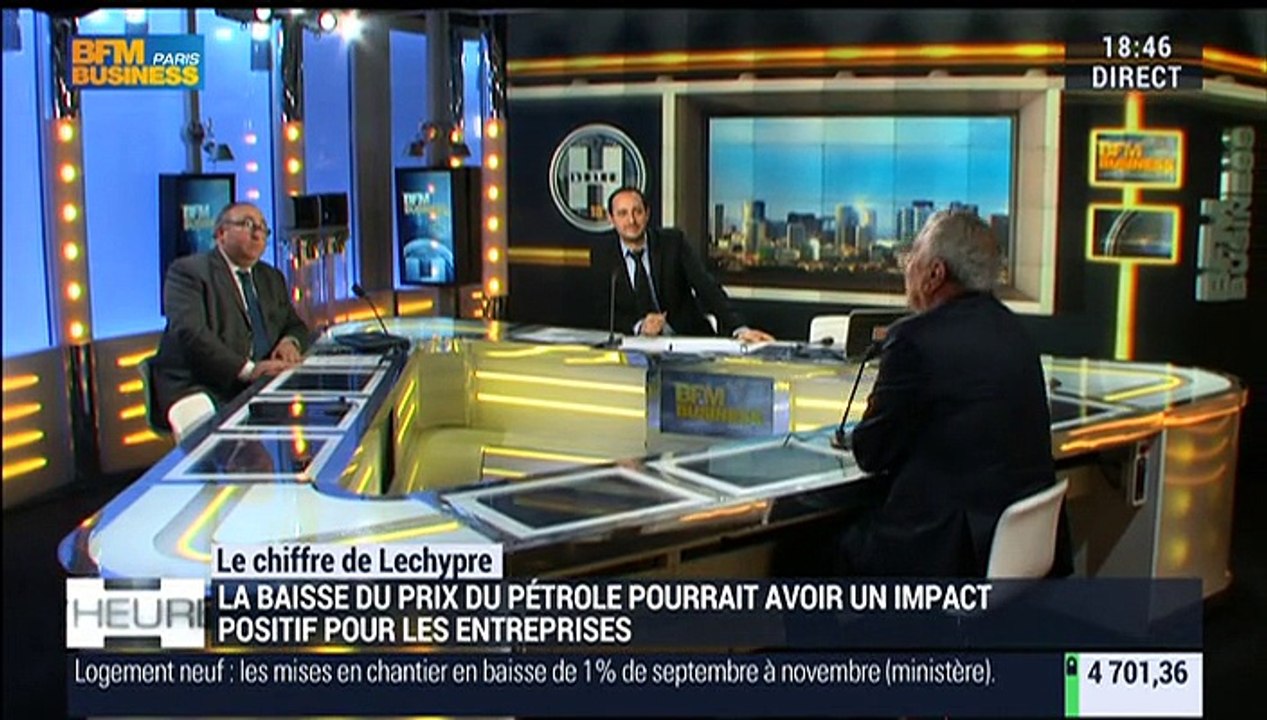 "Avec un pétrole à 37 dollars le baril, l'ensemble de l'industrie pétrolière et parapétrolière souffre vraiment", Jean-Louis Schilansky - 29/12