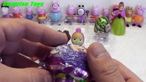 Маша и Медведь, Masha i Medved, Frozen, Disney, Peppa Pig, Frozen Toys, Peppa Pig Toys