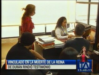 Médico vinculado con la muerte de reina de Durán rindió testimonio