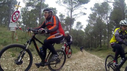 VIDEO RANDO VTT DE ST REMY 27 DEC