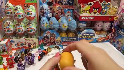 200 Киндер Сюрпризов,Unboxing Kinder Surprise Shrek,PopPixie,Маша и Медведь,Монстры, Самолеты