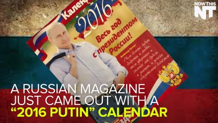 Russians Can Buy A 'Putin 2016' Calendar