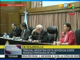 Tribunal argentino dicta sentencia sobre tragedia ferroviaria de Once