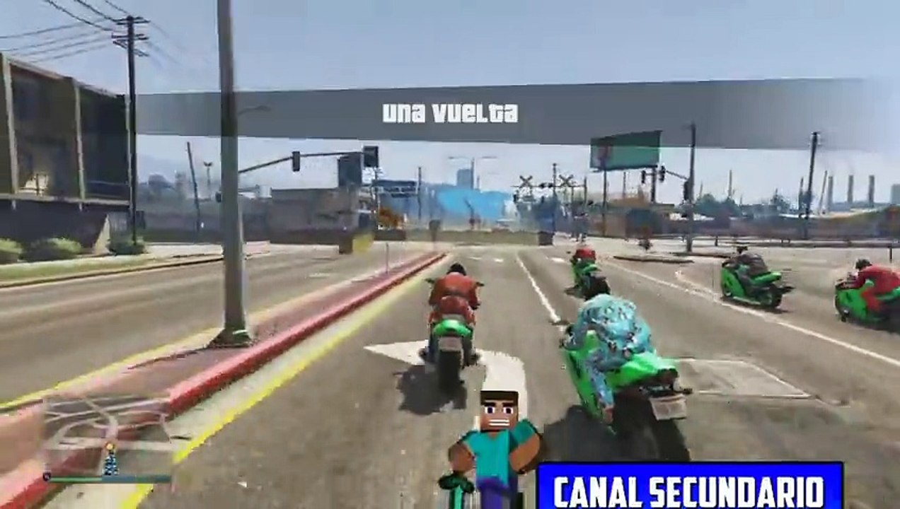 30 PERSONAS!!! SUPER CARRERA!!! - Gameplay GTA 5 Online Funny Moments (Carrera GTA V PS4)