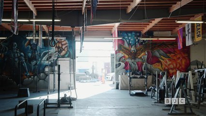 La vie sauvage d'une salle de musculation
