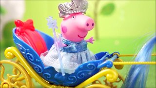 Peppa Pig dia de Princesa Baile Real Pig George Mordomo! Completo em Portugues KidsToys