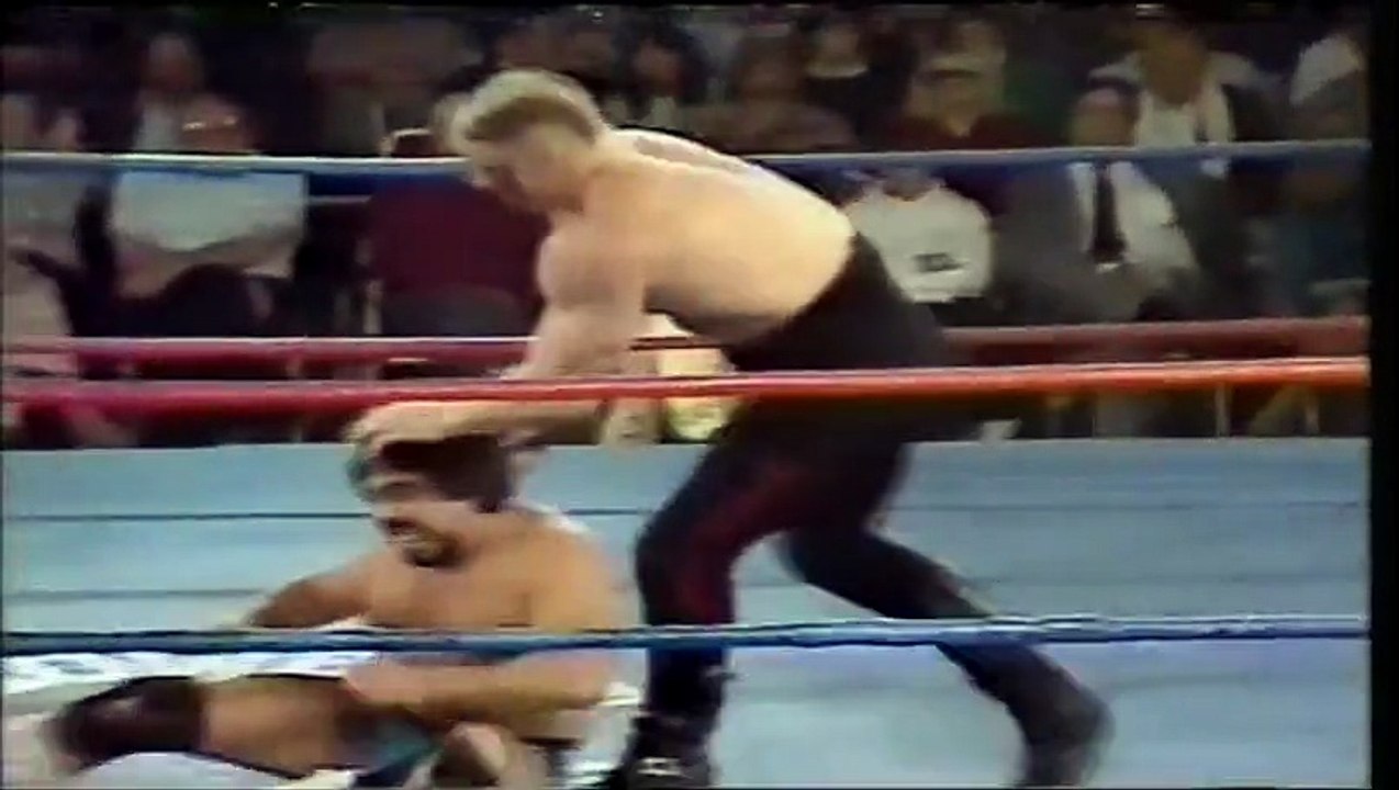 Road Warriors squash match and promo 4