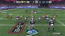 TD Gronkowski vs Pittsburgh Madden NFL 16