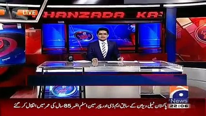 Aaj Shahzeb Khanzada Kay Sath (29-12-2015)
