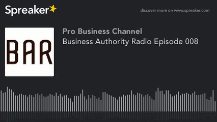 Business Authority Radio Talk with Pro Business Channel owner Rich Casanova about generating content for your business
