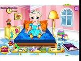 elsa Disney Frozen Princess Elsa Flu Doctor Game for Girls - Frozen Games peppa