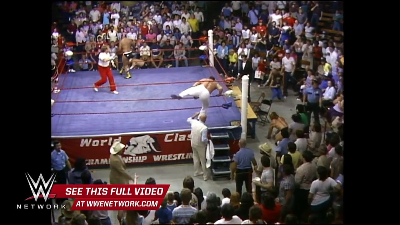 WWE Network: Kerry Von Erich & King Parsons vs. Mark Lewin & Jack Victory: WCCW, Sept. 29,