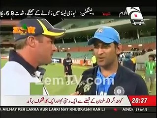 Dhoni After Winning Champions Trophy-Tezabi Totay