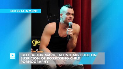 'Glee' Actor Mark Salling Arrested on Suspicion of Possessing Child Pornography