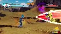 Dragon Ball Xenoverse GamePlay Ssgss Goku, Vegeta, Freezer Dorado, Jaco
