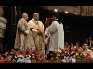 Napoli - Natale, Sepe: "Difficile oggi confessare la nostra fede" (28.12.15)