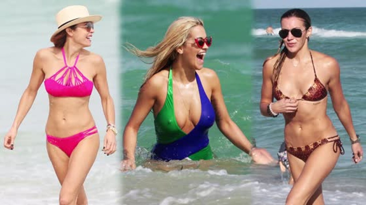 Bikini Beauties! Rita Ora, Katie Cassidy, and More Plus a Wardrobe  Malfunction! - video Dailymotion