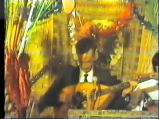 Soirée musicale chaâbi avec le chanteur Abdelkader Boubezari en 1981