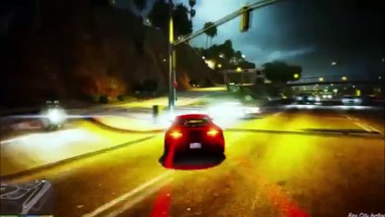 GTAV Gameplay - Night Driving