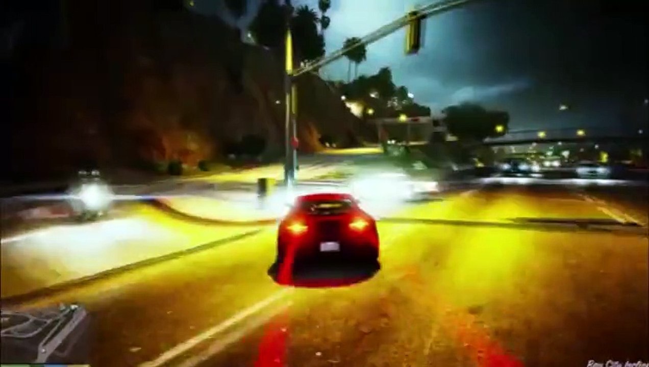 GTAV Gameplay - Night Driving