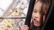Girl Freaks Out on Scary Amusement Park Ride! - YouTube