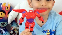 Disney Big Hero 6 Baymax, Hiro Supergiant Egg Unboxing – New Toys   Fist, Kinder Egg