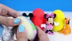 Clay Rainbow Colors Surprise Eggs Mickey Mouse Minnie Mouse Eggs Play Dough Disney Toy Episodes