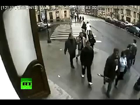 Very Close Shave: CCTV video of lucky man escaping death in car crash